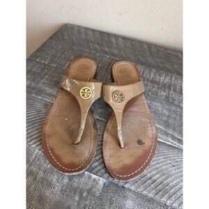 Tory Burch Cameron Sandal 6.5 Tory Flat Thong Sandals